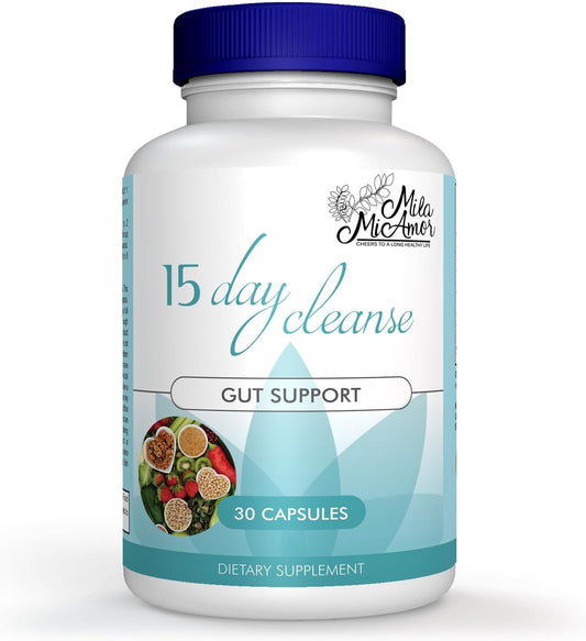 15 Day Cleanse By Mila Mi Amor - Potente Limpiador Digestivo