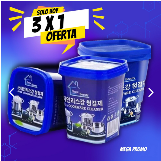 LIMPIA OLLAS DE 500GR PACK DE 3